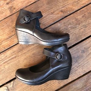 Black Dansko Wedges, size 38